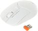 Клавиатура + мышь A4Tech Fstyler FG1012 клав:белый мышь:белый USB беспроводная Multimedia (FG1012 WH FG1012 WHITE