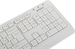 Клавиатура + мышь A4Tech Fstyler FG1012 клав:белый мышь:белый USB беспроводная Multimedia (FG1012 WH FG1012 WHITE