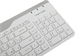 Клавиатура + мышь A4Tech Fstyler FB2535C клав:белый/серый мышь:белый/серый USB беспроводная Bluetoot FB2535C ICY WHITE
