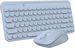Клавиатура + мышь A4Tech Fstyler FG3200 Air2 клав:синий мышь:синий USB беспроводная slim Multimedia FG3200 AIR2-1