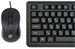 Клавиатура + мышь Оклик S605 клав:черный мышь:черный USB Multimedia 40989