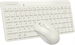 Клавиатура + мышь A4Tech Fstyler FG2200 Air2 клав:бежевый мышь:бежевый USB беспроводная slim (FG2200 FG2200 AIR2 BEIGE