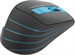 Мышь A4Tech Fstyler FG30S серый/синий оптическая 2000dpi silent беспров. USB 5but (FG30S BLUE) FG30S BLUE