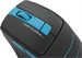 Мышь A4Tech Fstyler FG30S серый/синий оптическая 2000dpi silent беспров. USB 5but (FG30S BLUE) FG30S BLUE