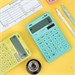 Калькулятор настольный Deli Touch EM01531 голубой 12-разр. EM01531