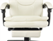 Кресло руководителя Бюрократ CH-868N-BF слоновая кость экокожа крестов. пластик подст.для ног CH-868N-BF/IVORY-PU