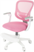 Кресло детское Бюрократ Burokids 3 розовый сетка/ткань крестов. пластик подст.для ног пластик белый BUROKIDS 3 PINK