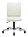 Кресло Бюрократ CH-330M молочный Velvet 20 крестов. металл хром CH-330M/VELV20