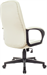 Кресло руководителя Бюрократ CH 002 слоновая кость OR-10 экокожа крестов. пластик CH 002 IVORY