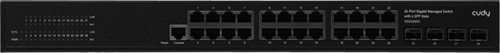 Коммутатор Cudy GS2024S2 (L2) 24x1Гбит/с 4SFP управляемый GS2024S2
