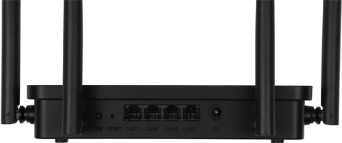 Роутер беспроводной Триколор TR-router-04 (046/91/00057758  ) AC1200 10/100/1000BASE-TX черный 046/91/00057758