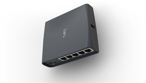 Роутер беспроводной MikroTik hAP ac lite TC (RB952UI-5AC2ND-TC) AC750 10/100BASE-TX черный RB952UI-5AC2ND-TC