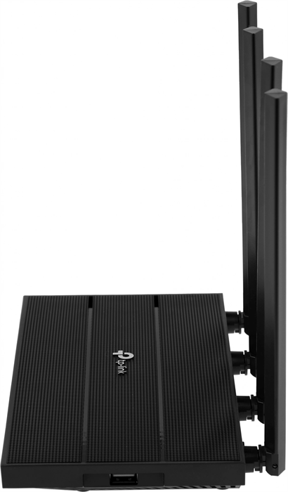 Роутер беспроводной TP-Link Archer C6U AC1200 10/100/1000BASE-TX черный ARCHER C6U