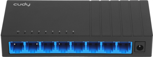 Коммутатор Cudy GS108D (L2) 8x1Гбит/с неуправляемый GS108D