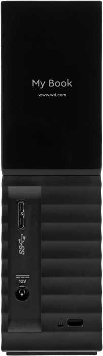 Жесткий диск WD USB3.0 8TB WDBBGB0080HBK-EESN My Book 3.5" черный WDBBGB0080HBK-EESN