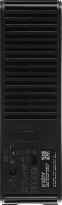 Жесткий диск WD USB3.0 8TB WDBWLG0080HBK-EESN Elements Desktop 3.5" черный WDBWLG0080HBK-EESN