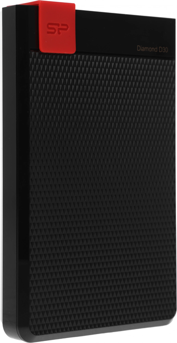 Жесткий диск Silicon Power USB3.0 4TB SP040TBPHDD3LS3K D30 Diamond 2.5" черный SP040TBPHDD3LS3K