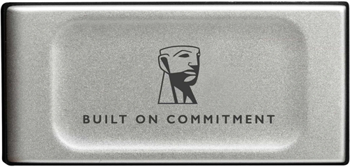 Накопитель SSD Kingston USB3.2 Gen2x2 500GB SXS2000/500GA XS2000 серебристый SXS2000/500GA