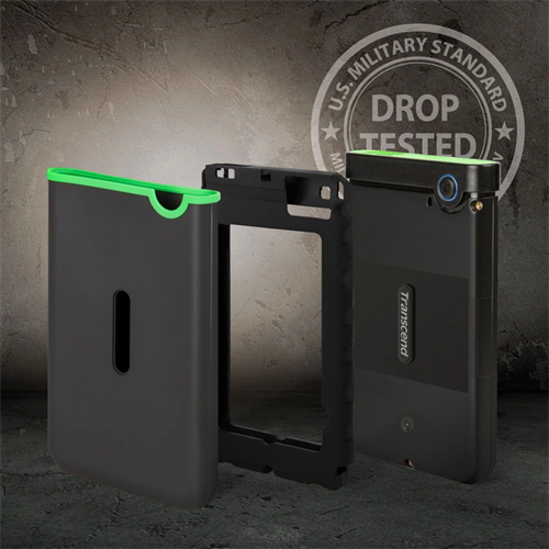 Жесткий диск Transcend USB3.0 2TB TS2TSJ25M3S StoreJet 25M3S (5400rpm) 2.5" серый TS2TSJ25M3S