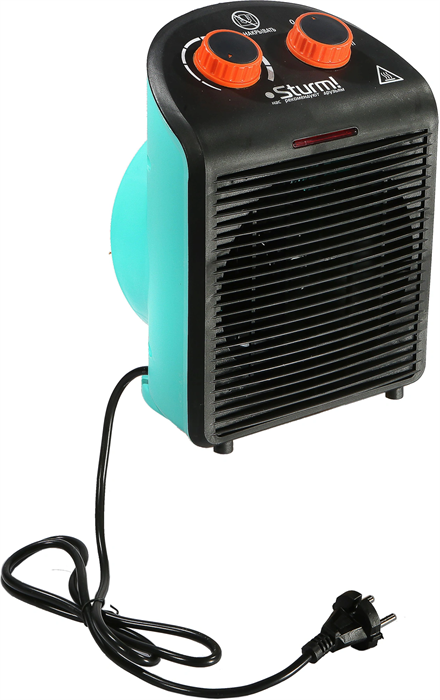 Тепловентилятор Sturm! FH2001 2000Вт черный/зеленый FH2001