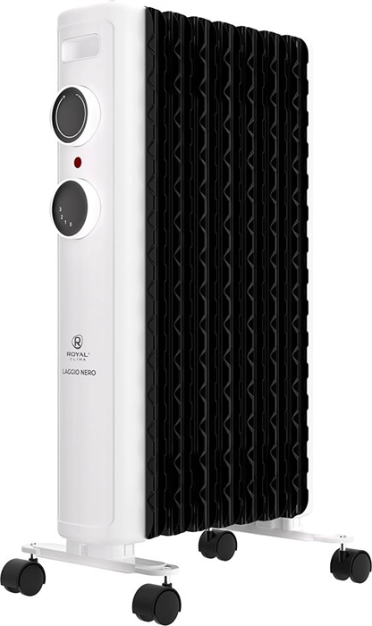 Радиатор масляный Royal Clima LAGGIO NERO ROR-LN7-1500M 1500Вт белый/серый 42560