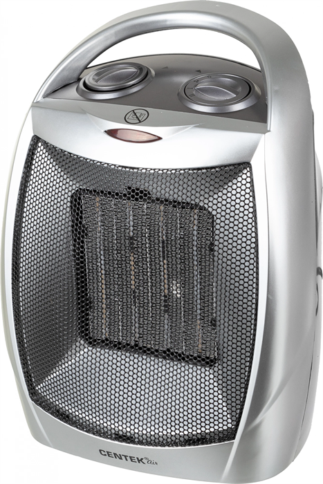 Тепловентилятор Centek CT-6020 1500Вт серый/черный CT-6020