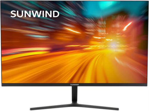 Монитор SunWind 27" SM-27FI401 черный IPS LED 1ms 16:9 HDMI матовая 250cd 178гр/178гр 1920x1080 180H SM27SG01