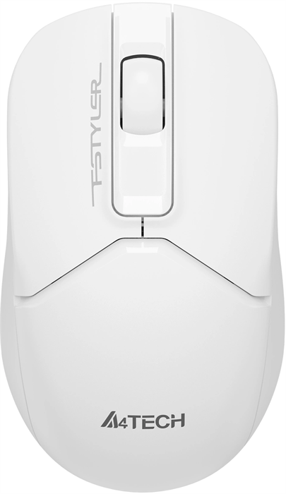 Мышь A4Tech Fstyler FG12 белый оптическая 1200dpi беспров. USB 3but (FG12 WHITE) FG12 WHITE