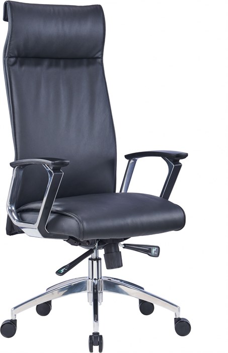 Кресло руководителя Cactus CS-LBK-BARSELONA кожа крестов. алюминий CS-LBK-BARSELONA