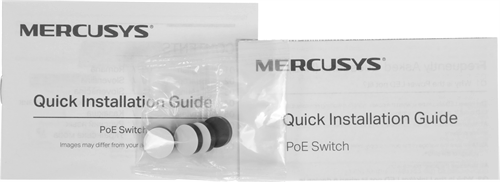 Коммутатор Mercusys MS110P (L2) 10x100Мбит/с 8PoE+ 65W неуправляемый MS110P