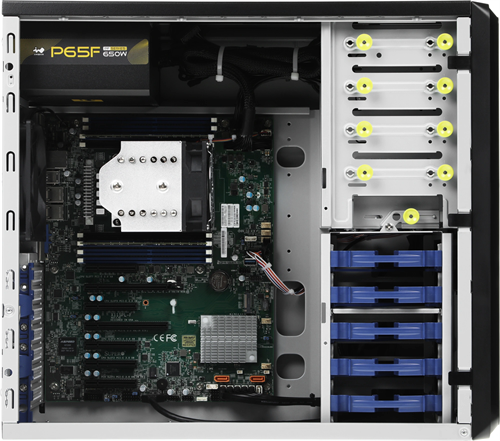 Сервер IRU Rock W9105P 1x5222 2x16Gb 1x1Tb M.2 SSD С621 AST2500 2xRJ45 1x650W w/o OS (2138524) 2138524