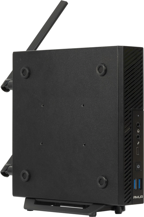 ПК Мини Amur Финвал H6I12 i5 12400 (2.5) 8Gb SSD256Gb UHDG 730 FreeDOS GbitEth WiFi BT 120W черный ( 2117524
