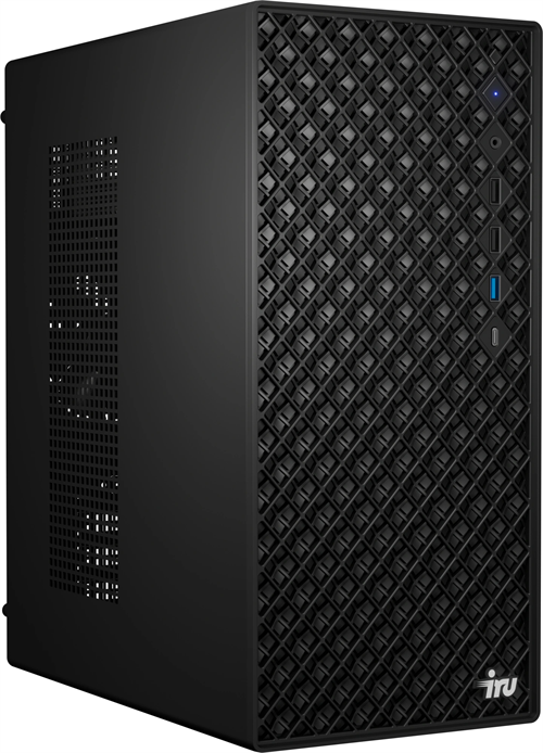 ПК IRU Tactio 520B6SB MT Ryzen 5 8600G (4.3) 16Gb SSD512Gb RGr FreeDOS 2.5xGbitEth 450W черный (RUS) 2116631