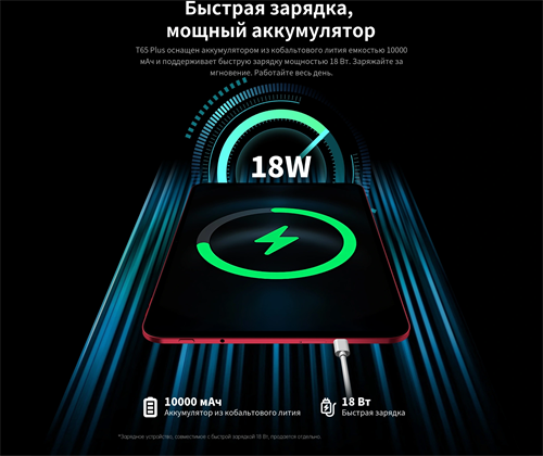 Планшет Teclast T65 Plus Premium set G99 (2.2) 8C RAM8Gb ROM256Gb 13.4" IPS 1920x1200 4G Android 15  1747210