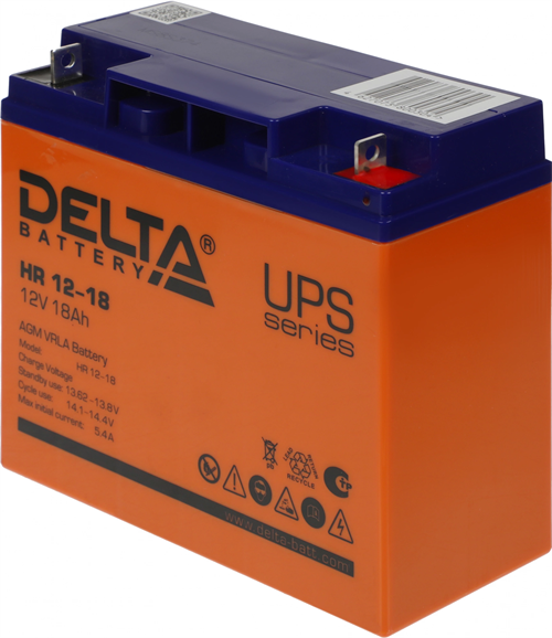 Батарея для ИБП Delta HR 12-18 12В 18Ач HR 12-18