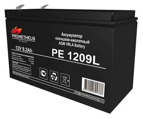 Батарея для ИБП Prometheus Energy PE 1209L 12В 9.2Ач PE 1209L