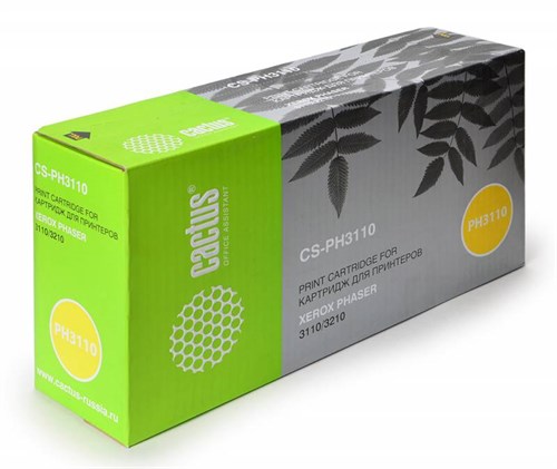 Картридж лазерный Cactus CS-PH3110 109R00639 черный (2500стр.) для Xerox Phaser 3110/3210 CS-PH3110