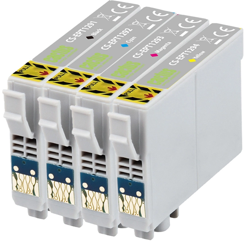 Картридж струйный Cactus CS-EPT1295 T1295 черный/голубой/желтый/пурпурный набор (45мл) для Epson Sty CS-EPT1295