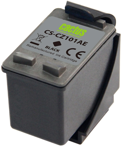 Картридж струйный Cactus CS-CZ101AE № 650 черный (18мл) для HP 1015/1515/1516/2515/2545/2546/2645/35 CS-CZ101AE