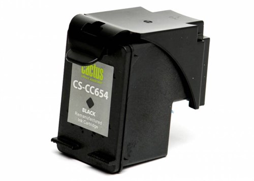 Картридж струйный Cactus CS-CC654 №901 черный (18мл) для HP DJ 4500/J4580/J4660/J4680 с чипом CS-CC654