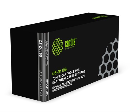 Картридж лазерный Cactus CS-D119S MLT-D119S черный (2000стр.) для Samsung ML-1610/1615/1620/1625/201 CS-D119S