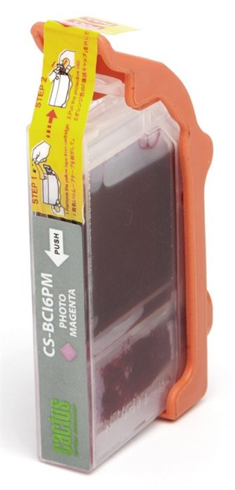 Картридж струйный Cactus CS-BCI6PM светло-пурпурный (12мл) для Canon BJC-8200/MP750/MP760/MP780/iP40 CS-BCI6PM