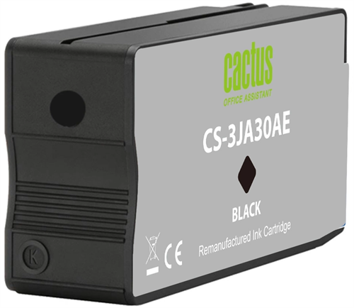 Картридж струйный Cactus CS-3JA30AE 963XL черный пигментный (58мл) для HP OfficeJet Pro 9010/9010e/9 CS-3JA30AE