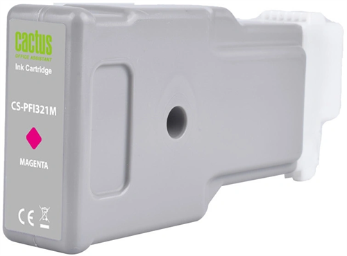 Картридж струйный Cactus CS-PFI321M PFI-321 M пурп.пигм. (300мл) для Canon imagePROGRAF TM-250/255/3 CS-PFI321M