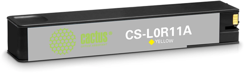 Картридж струйный Cactus CS-L0R11A 981X желт.пигм. (150мл) для HP PageWide 556dn Enterprise/586dn с  CS-L0R11A