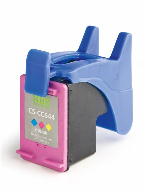 Картридж струйный Cactus CS-CC644 №121XL многоцветный (18мл) для HP DJ D1663/D2500/D2563/D2663/D5563 CS-CC644