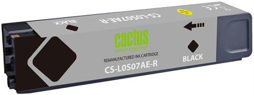 Картридж струйный Cactus CS-L0S07AE-R 973XL черный (10000стр.) (240мл) для HP PageWide Pro 452dw/477 CS-L0S07AE-R