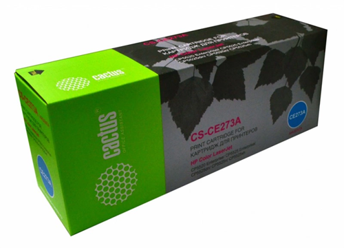 Картридж лазерный Cactus CS-CE273A CE273A пурпурный (15000стр.) для HP LJ Ent CP5525 CS-CE273A