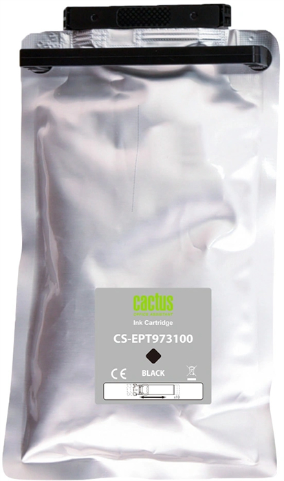 Картридж струйный Cactus CS-EPT973100 T9731 черный (540мл) для Epson WorkForce WF-C869RD3TWFC/WF-C86 CS-EPT973100