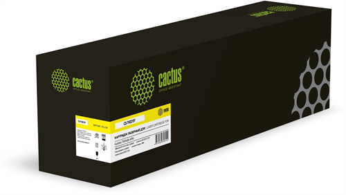 Картридж лазерный Cactus CS-TK5215Y желтый (15000стр.) для Kyocera TASKalfa 406ci с чипом CS-TK5215Y